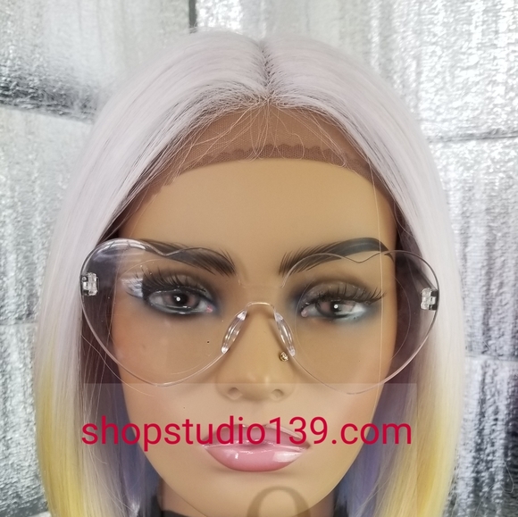 Human hair peekaboo Lace Front wig - Picture 3 of 5